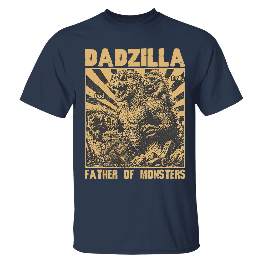 personalized-dadzilla-t-shirt-father-day-gifts-for-dad-funny-papa-tshirt-cool-daddy-dinosaur-tee
