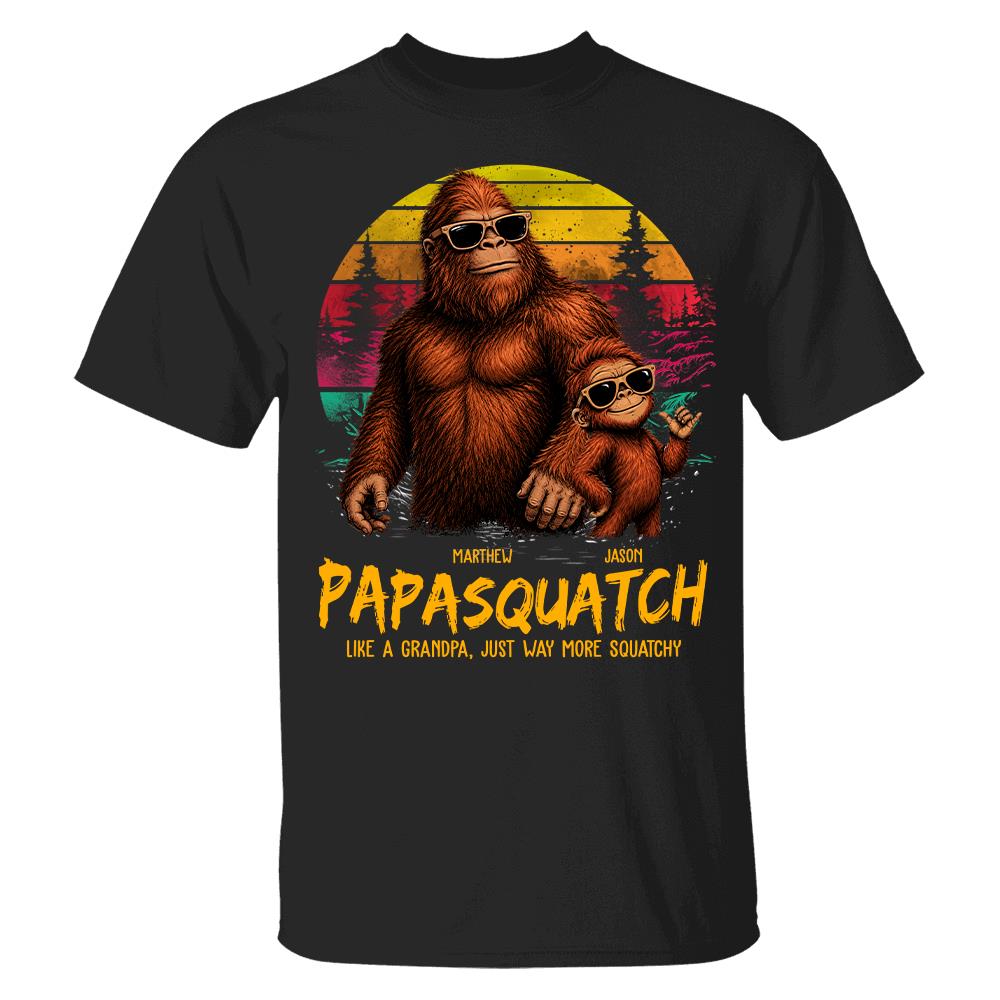 personalized-papasquatch-like-a-grandpa-just-way-more-squatchy-t-shirt-father-day-gifts-for-dad-funny-papa-cool-daddy-bigfoot-tee-vintage-style