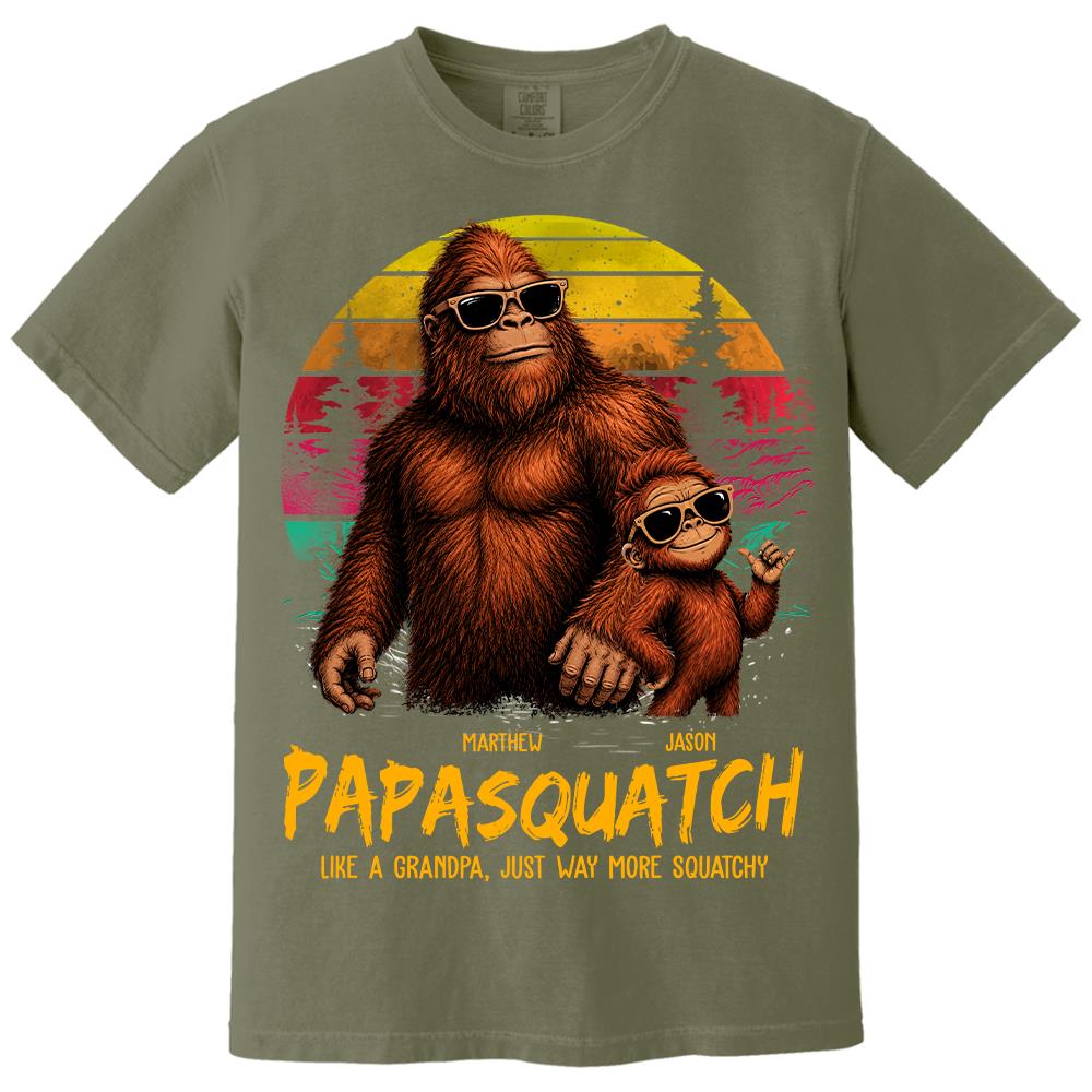 personalized-papasquatch-like-a-grandpa-just-way-more-squatchy-t-shirt-father-day-gifts-for-dad-funny-papa-cool-daddy-bigfoot-tee-vintage-style