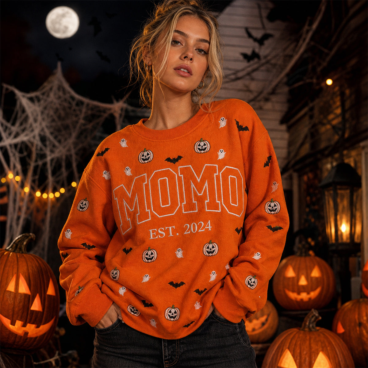 custom-halloween-sweatshirt-personalized-mama-letter-with-embroidered-pumpkin-ghost-pattern