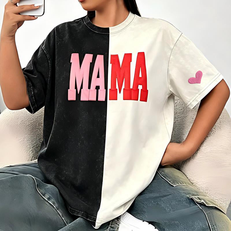 custom-fabric-applique-mama-two-tone-embroidered-vintage-washed-t-shirt-for-mothers-day
