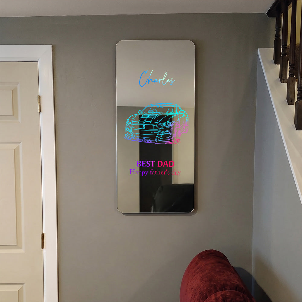 custom-best-dad-led-mirror-light-personalized-car-motorcycle-portrait-gift
