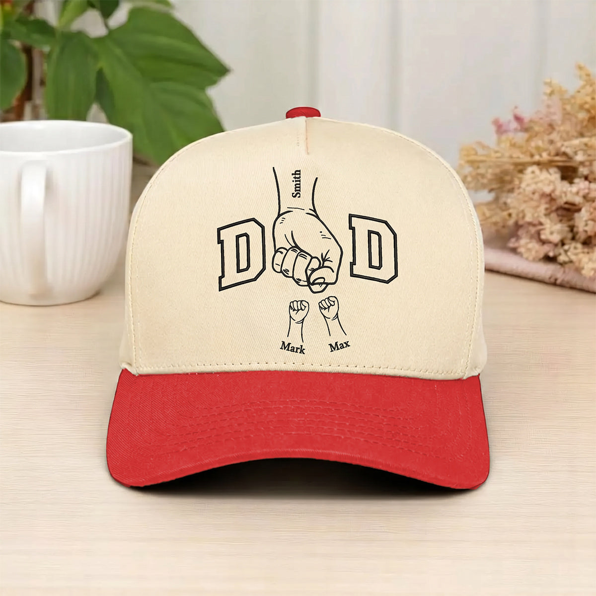 custom-fist-bump-embroidered-hat-best-fathers-day-gift