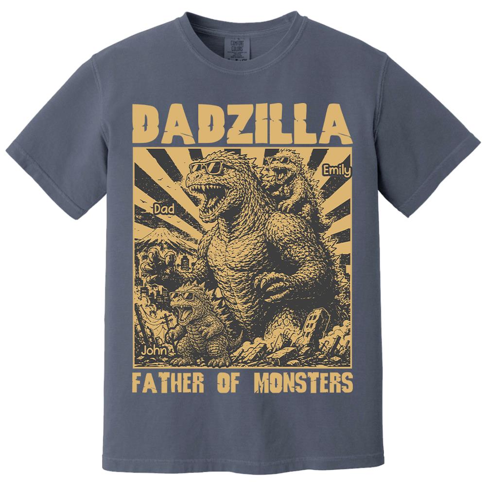 personalized-dadzilla-t-shirt-father-day-gifts-for-dad-funny-papa-tshirt-cool-daddy-dinosaur-tee