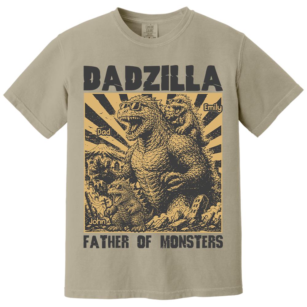 personalized-dadzilla-t-shirt-father-day-gifts-for-dad-funny-papa-tshirt-cool-daddy-dinosaur-tee