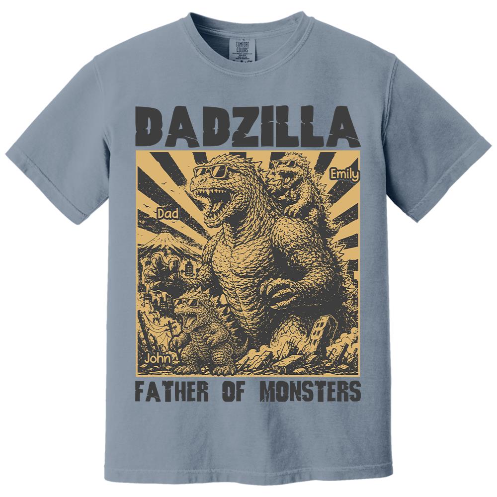 personalized-dadzilla-t-shirt-father-day-gifts-for-dad-funny-papa-tshirt-cool-daddy-dinosaur-tee