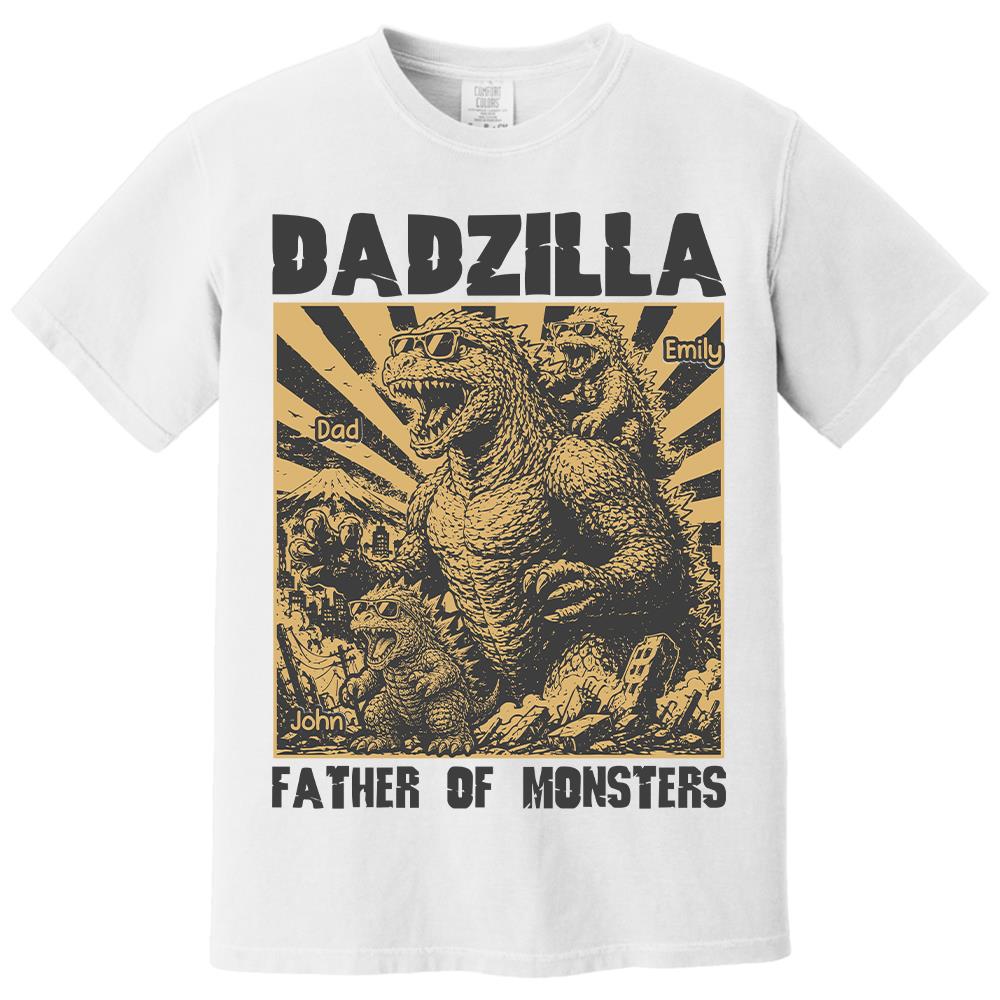 personalized-dadzilla-t-shirt-father-day-gifts-for-dad-funny-papa-tshirt-cool-daddy-dinosaur-tee