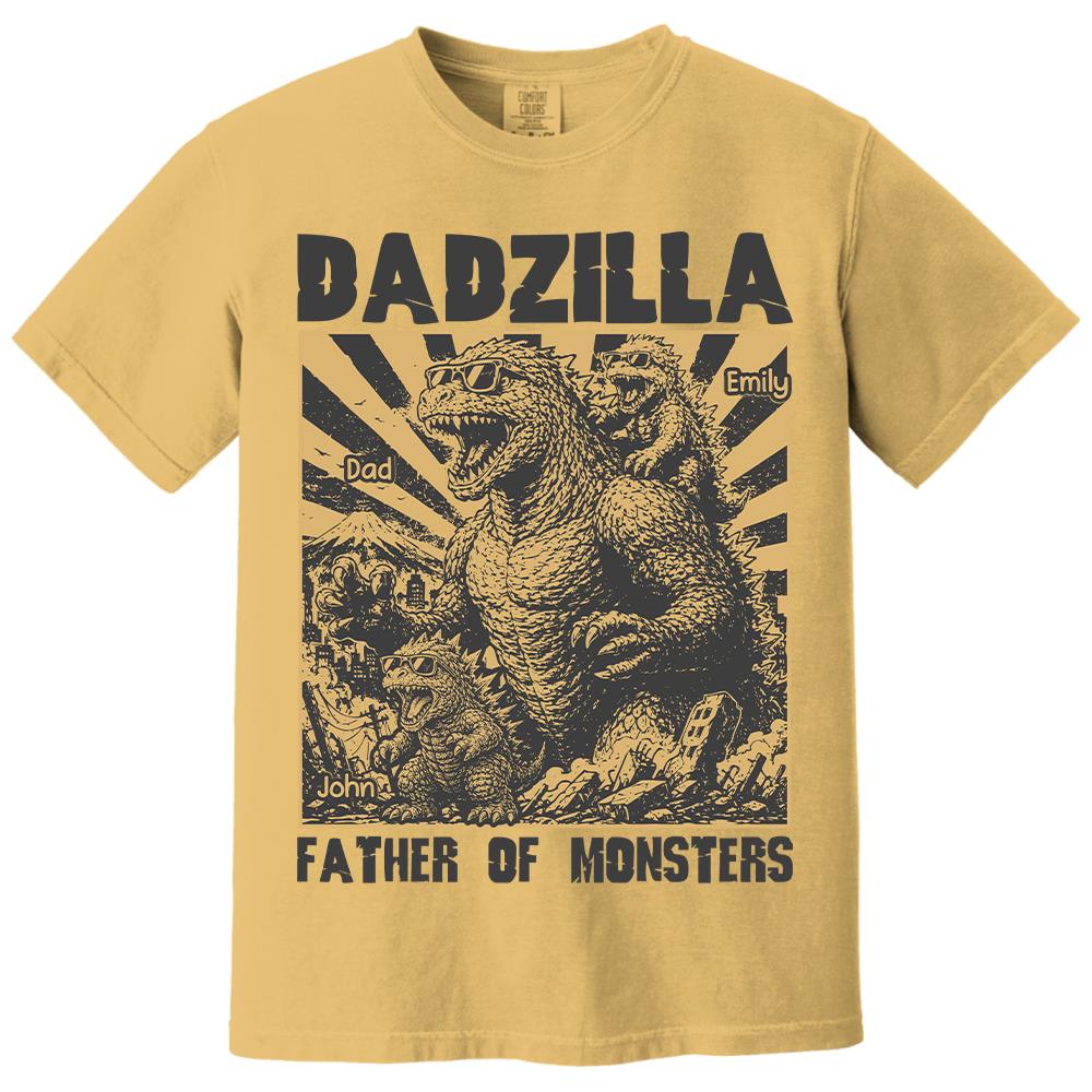 personalized-dadzilla-t-shirt-father-day-gifts-for-dad-funny-papa-tshirt-cool-daddy-dinosaur-tee