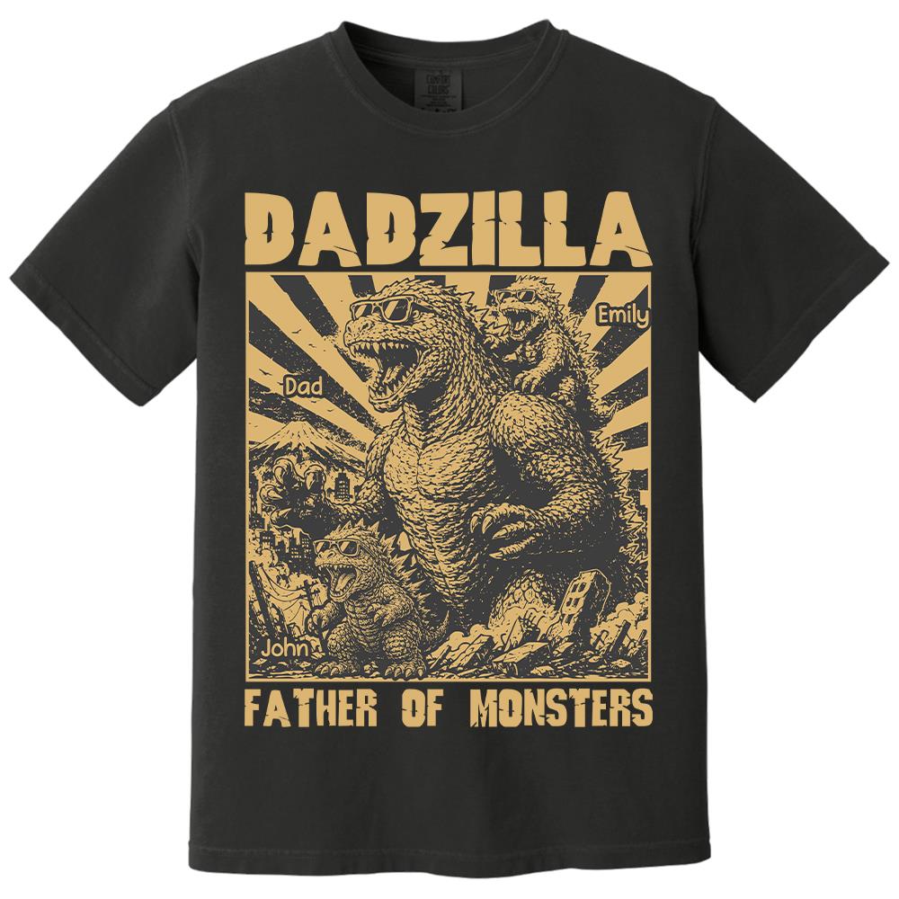 personalized-dadzilla-t-shirt-father-day-gifts-for-dad-funny-papa-tshirt-cool-daddy-dinosaur-tee