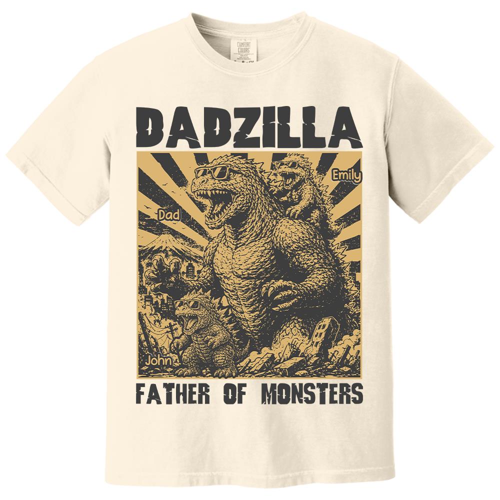 personalized-dadzilla-t-shirt-father-day-gifts-for-dad-funny-papa-tshirt-cool-daddy-dinosaur-tee