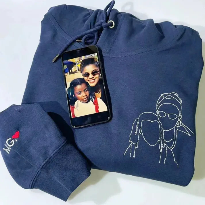 custom-parent-child-photo-outline-embroidered-sweatshirt-surprise-mothers-day-gift