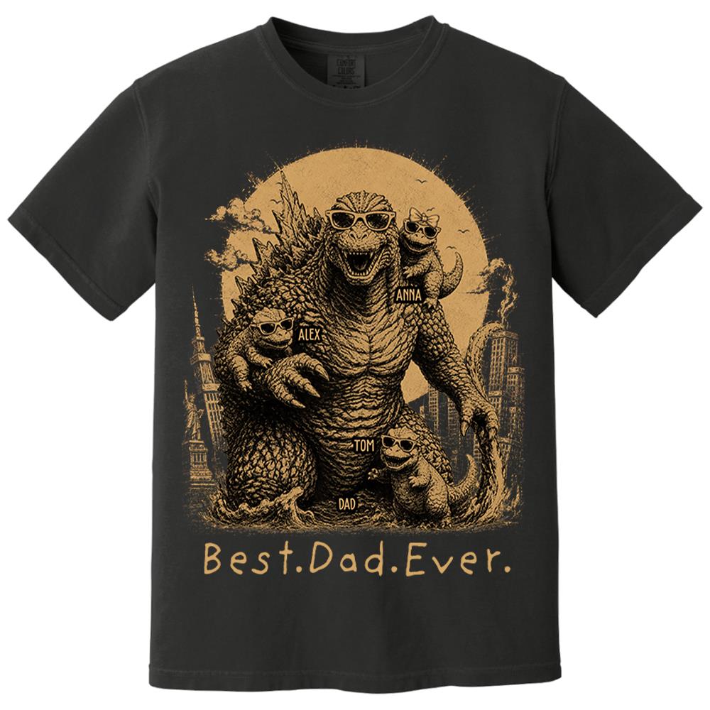 best-dad-ever-retro-vintage-godzilla-dad-and-kids-daddy-protector-personalized-shirt
