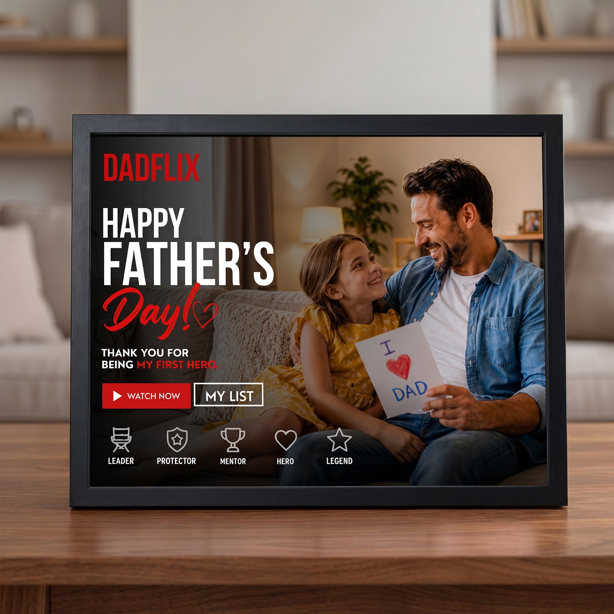 personalized-dadflix-movie-frame-custom-photo-fathers-day-gift