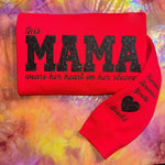 Custom Mama Sequin Embroidered Sweatshirt with Kids' Names | Mother's Day Gift