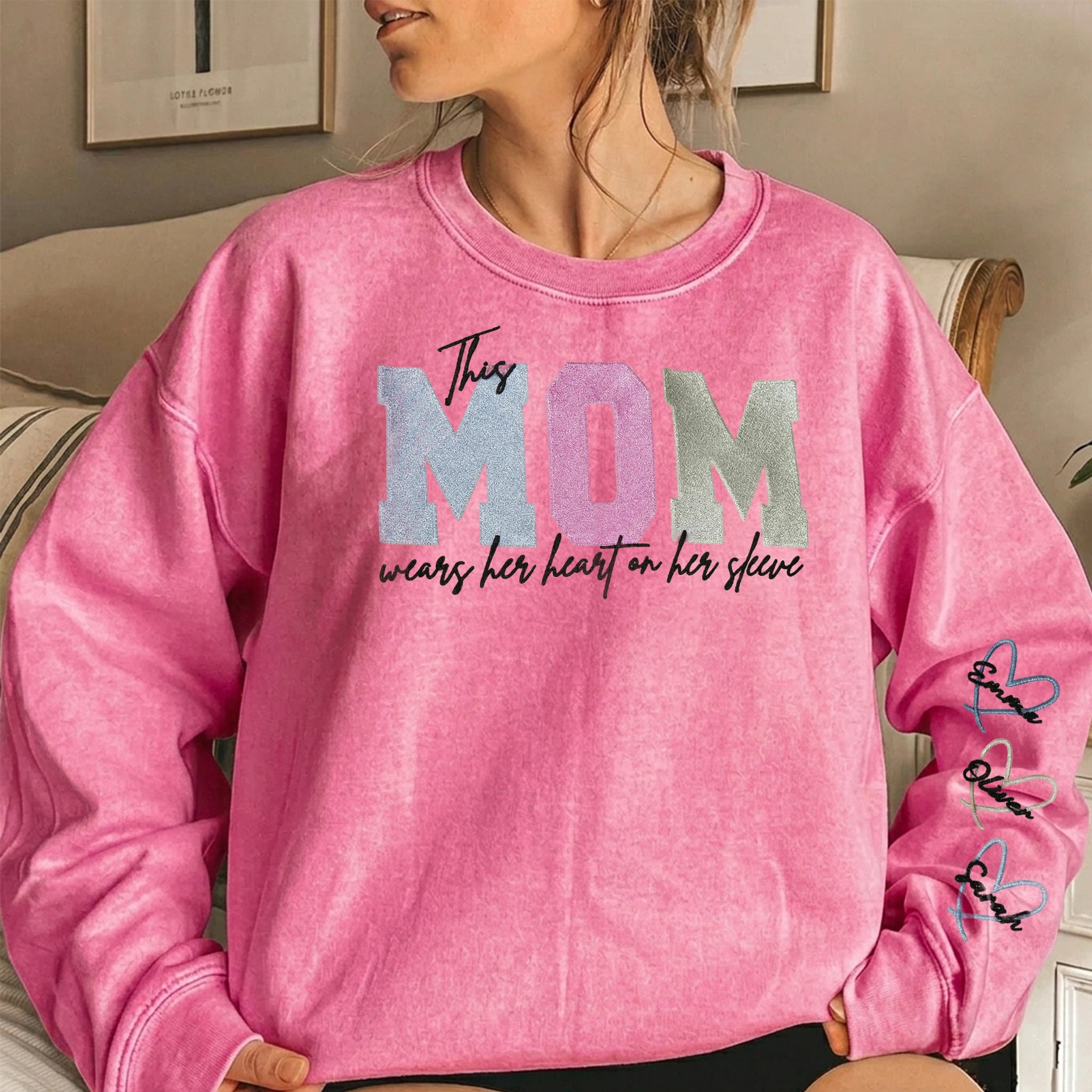 custom-embroidered-heart-on-sleeve-personalized-mommy-grandma-washed-sweatshirt-mothers-day-gift-for-mom-grandma