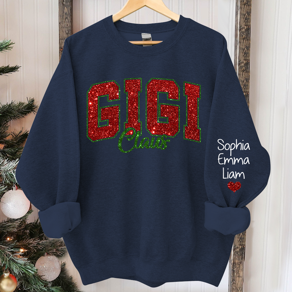 custom-glitter-print-gigi-claus-christmas-grandma-nickname-sweatshirt-with-grandkids-name