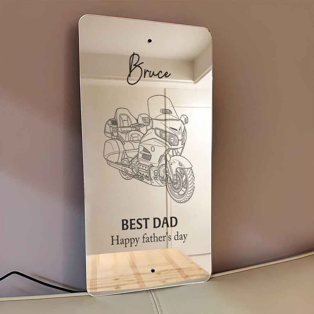 custom-best-dad-led-mirror-light-personalized-car-motorcycle-portrait-gift