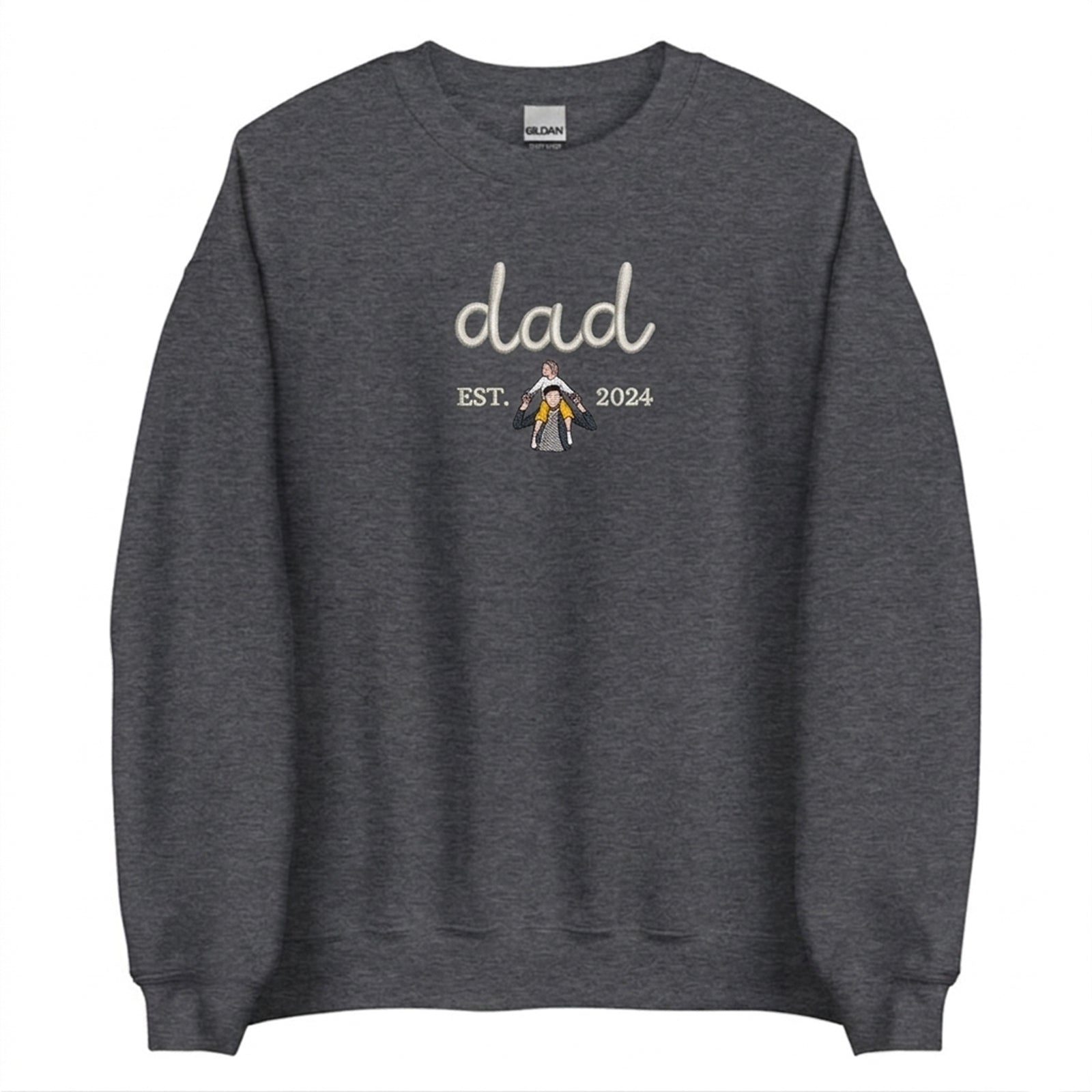 custom-dad-me-photo-embroidered-sweatshirt-fathers-day-gift