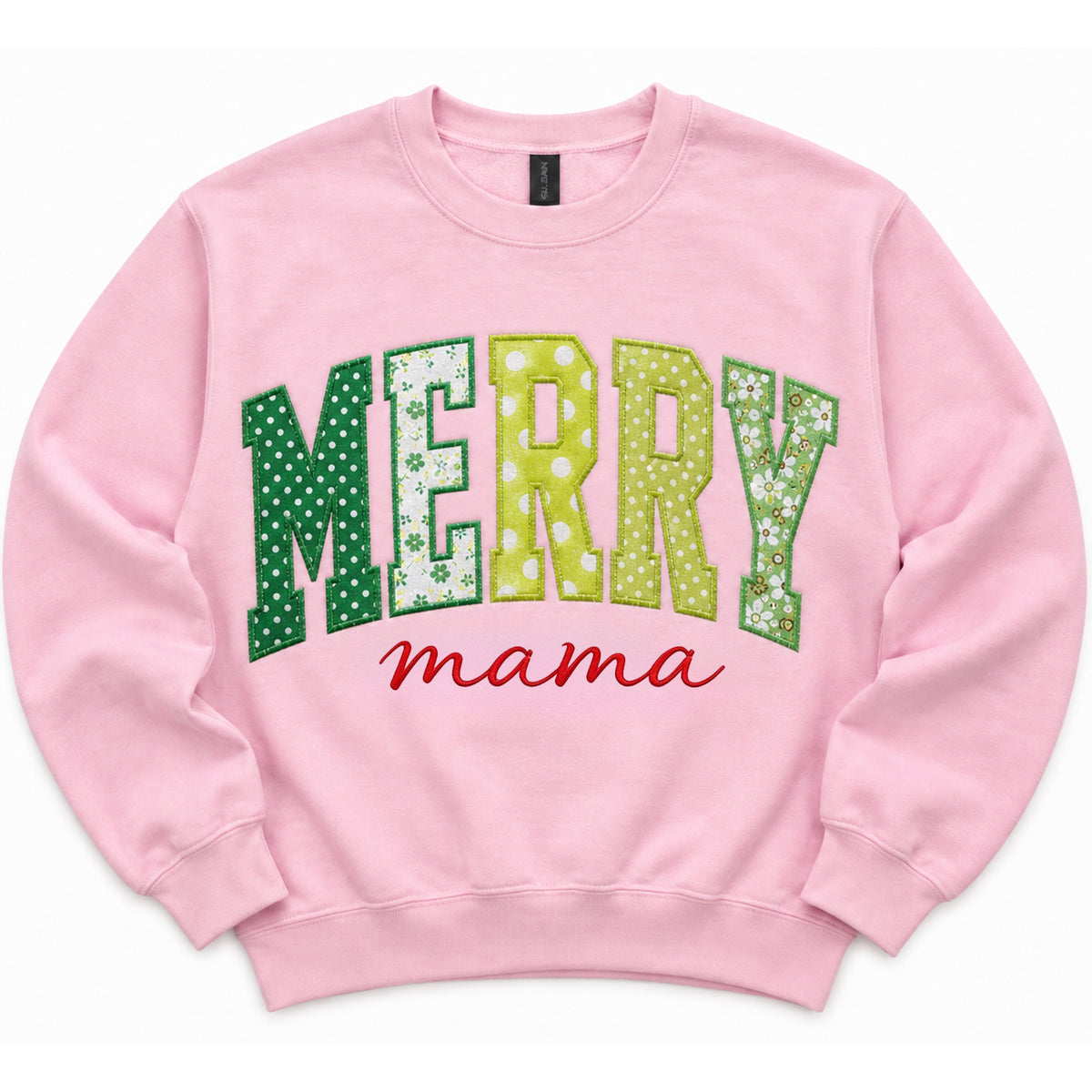 custom-merry-mama-christmas-applique-sweatshirt-festive-holiday-crewneck-with-patchwork-letter-design