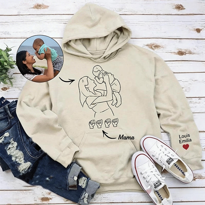 custom-photo-outline-embroidered-sweatshirt-with-sign-language-mothers-day-gift