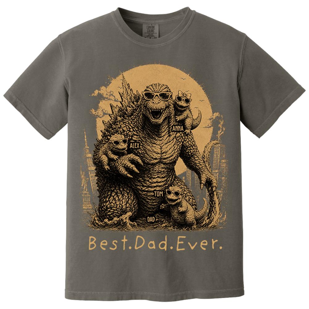 best-dad-ever-retro-vintage-godzilla-dad-and-kids-daddy-protector-personalized-shirt