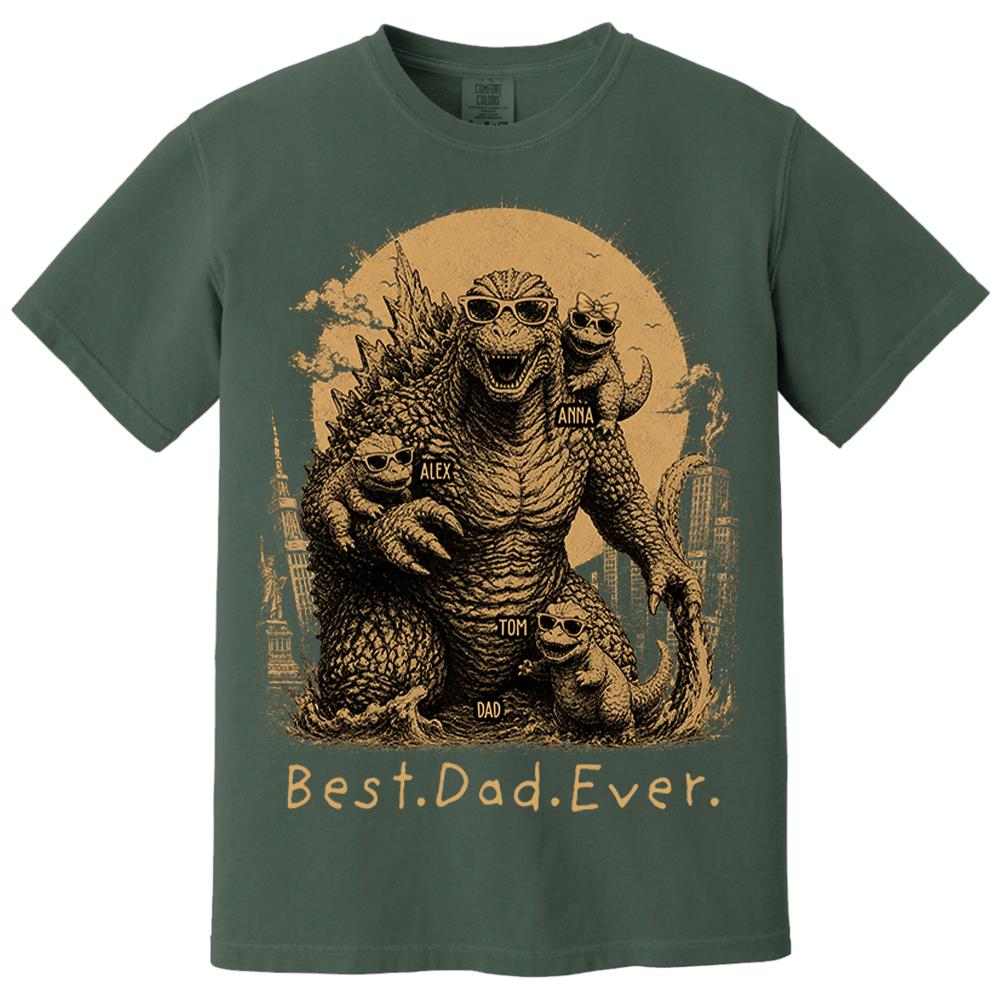 best-dad-ever-retro-vintage-godzilla-dad-and-kids-daddy-protector-personalized-shirt