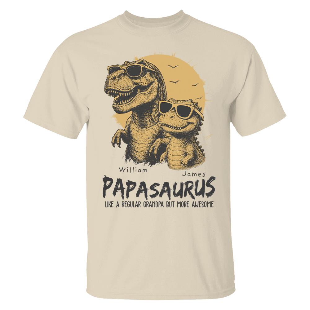 personalized-grandpasaurus-shirt-with-custom-kids-names-funny-grandpa-family-t-shirt-for-papa-daddy-fathers-day-birthday-gift