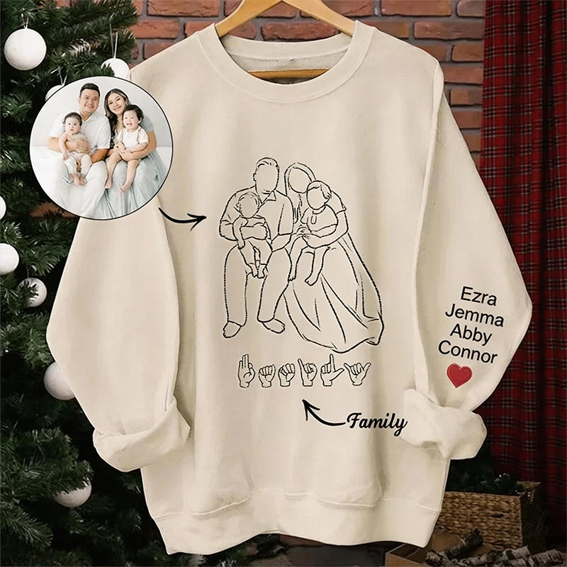 custom-photo-outline-embroidered-sweatshirt-with-sign-language-mothers-day-gift