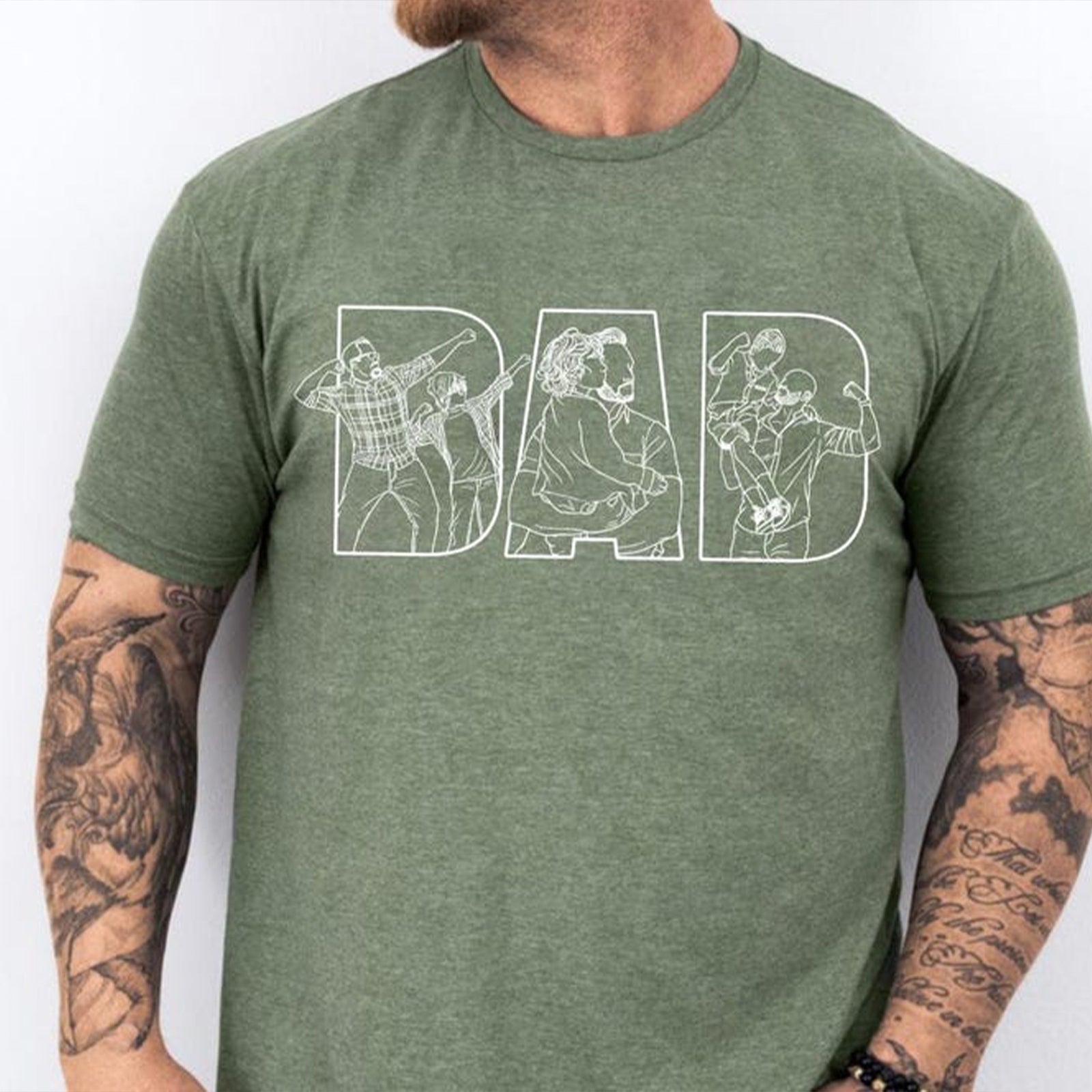 custom-dad-outline-design-shirt-fathers-day-gift-with-photo