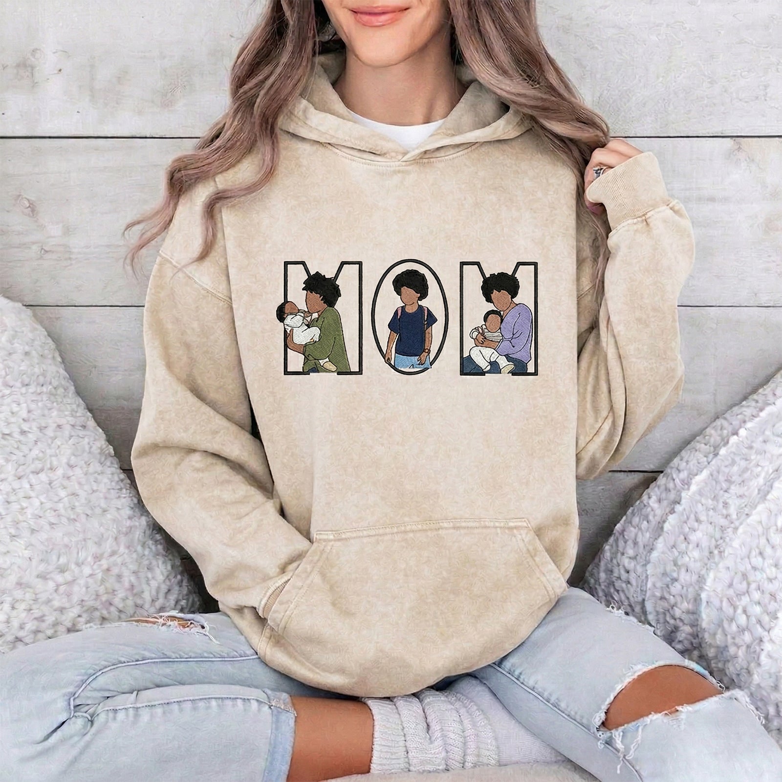 custom-photo-portrait-embroidery-washed-sweatshirt-gift-for-mum-family