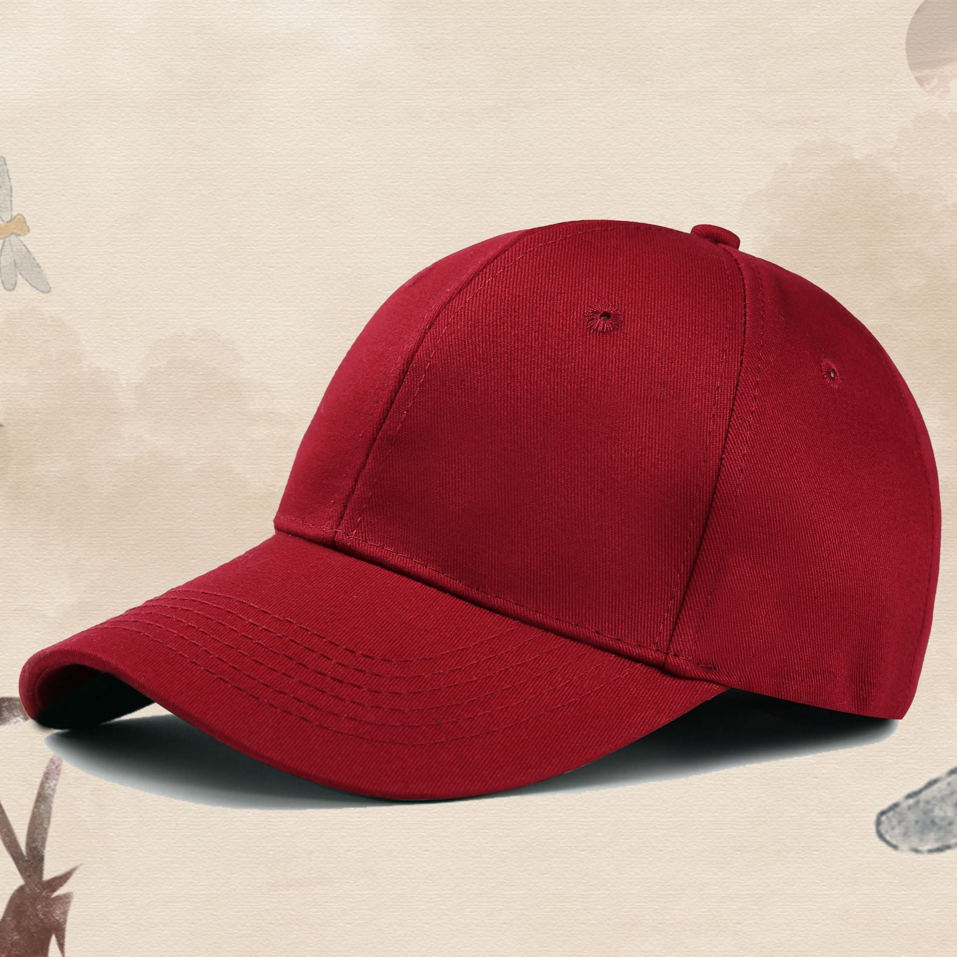 custom-line-art-portrait-embroidered-hat-personalized-fathers-day-gift