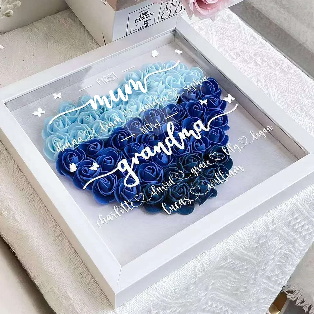 custom-personalized-first-mom-now-grandma-flower-shadow-box-shadowbox-heart-mom-frame-gift-mother-s-day-gift