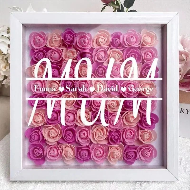 personalized-flower-shadow-box-with-kids-name-mothers-day-gift
