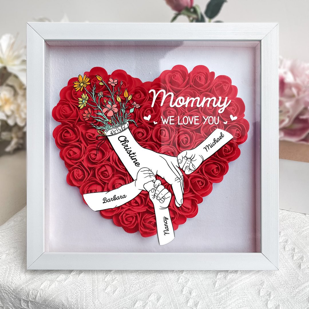 we-love-you-mommy-hand-holding-personalized-flower-shadow-box-mothers-day-gift