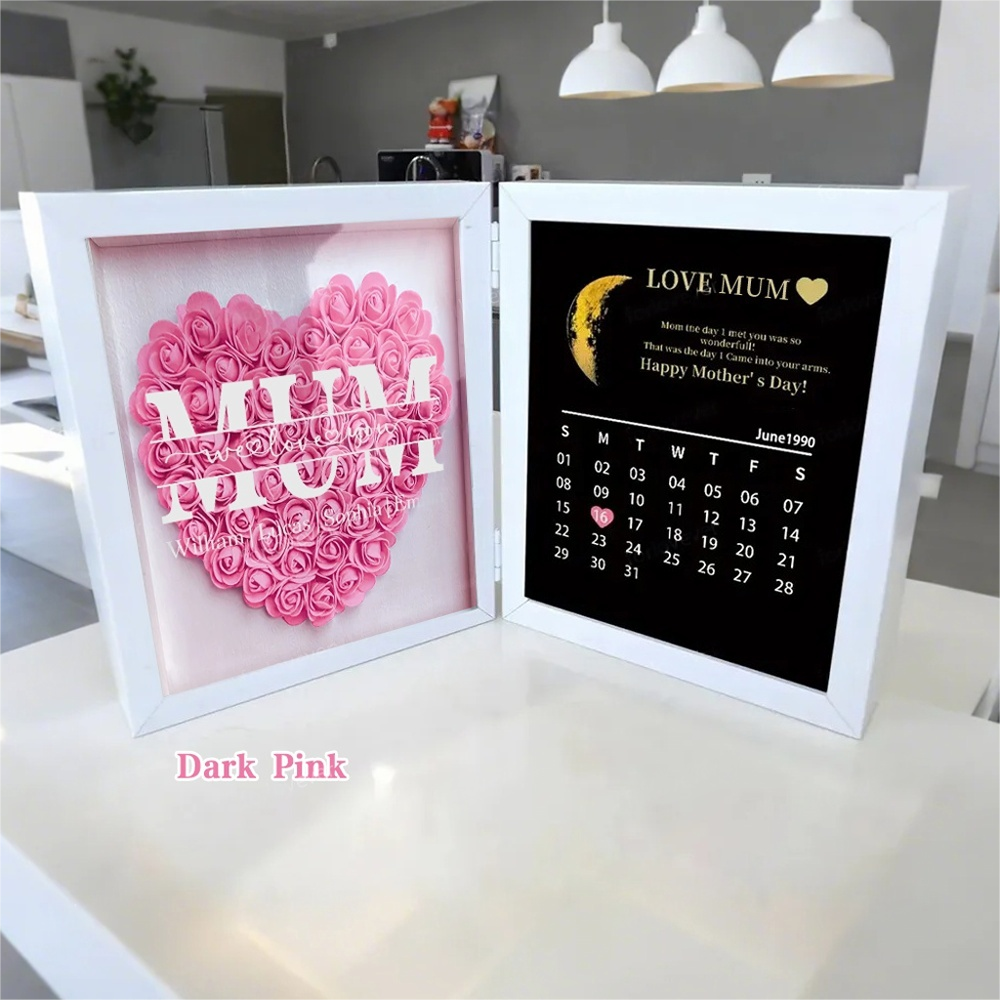 mum-we-love-you-with-real-moon-phase-anniversary-calendar-personalized-flower-shadow-box