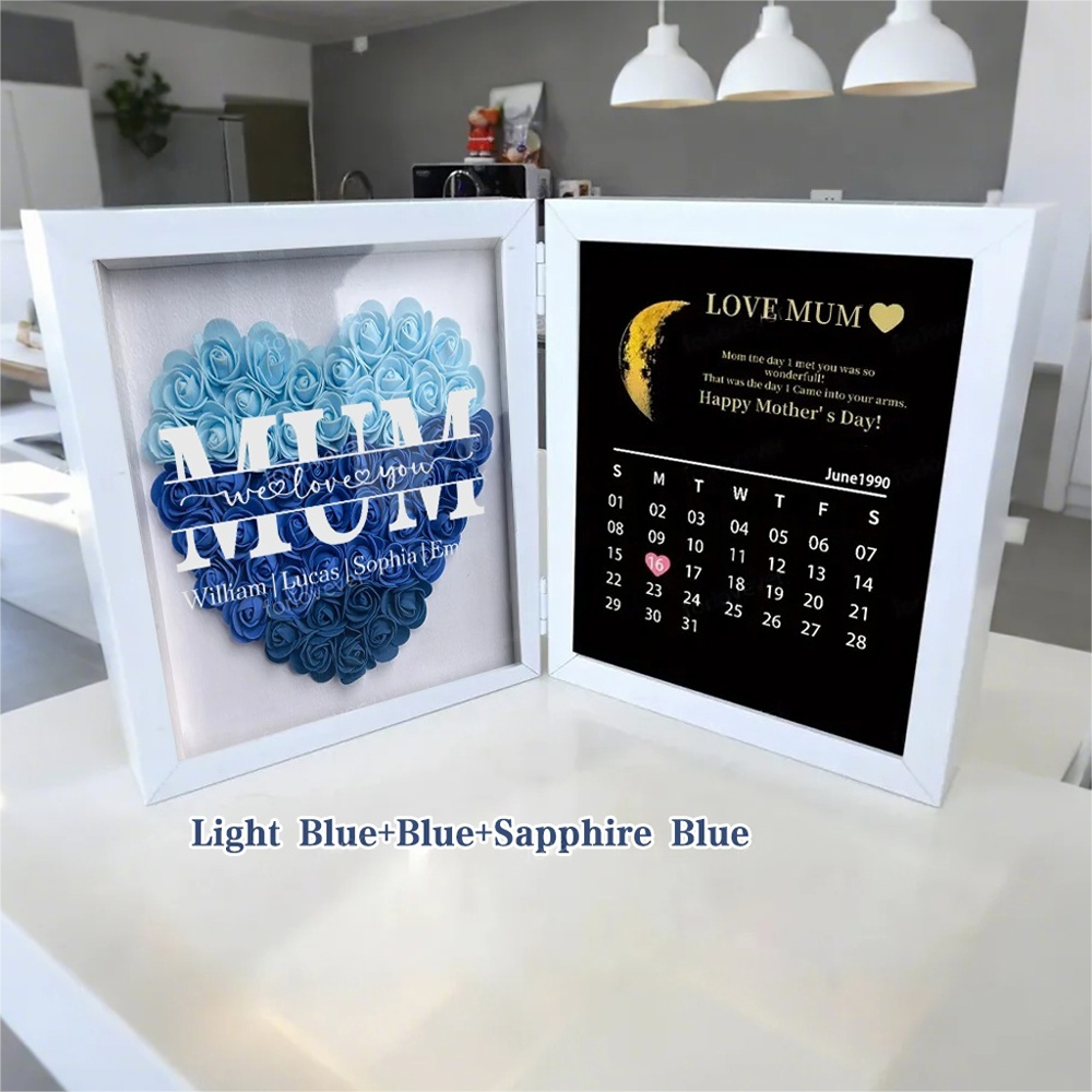 mum-we-love-you-with-real-moon-phase-anniversary-calendar-personalized-flower-shadow-box