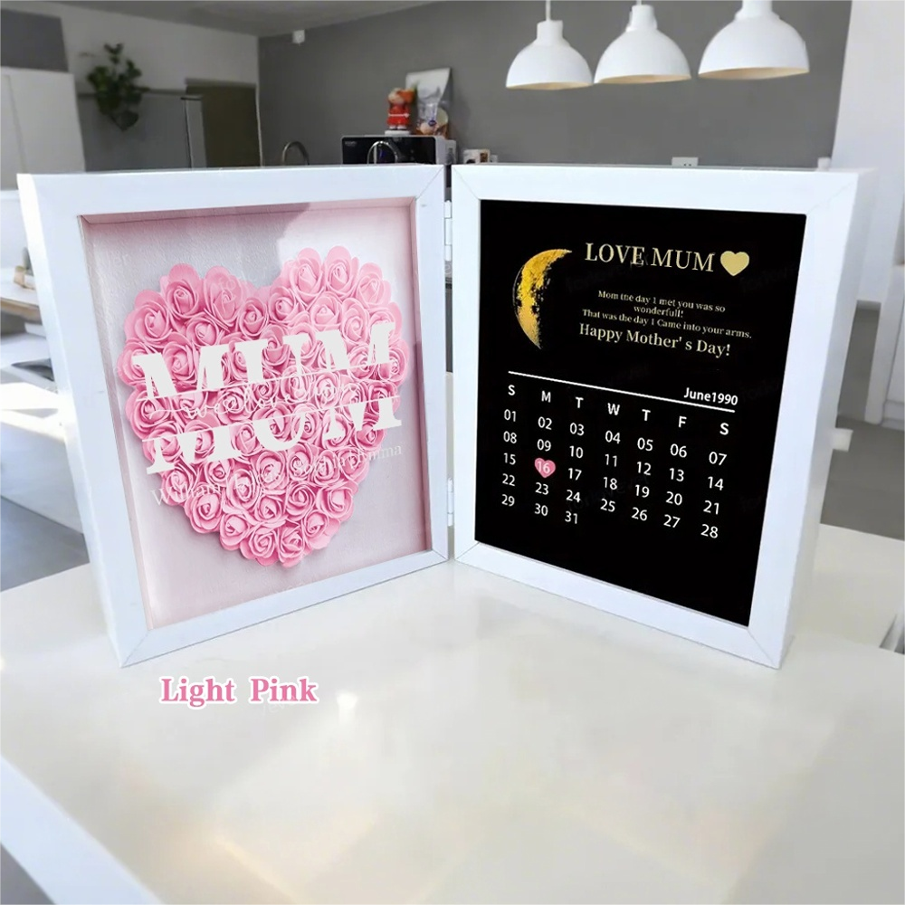 mum-we-love-you-with-real-moon-phase-anniversary-calendar-personalized-flower-shadow-box