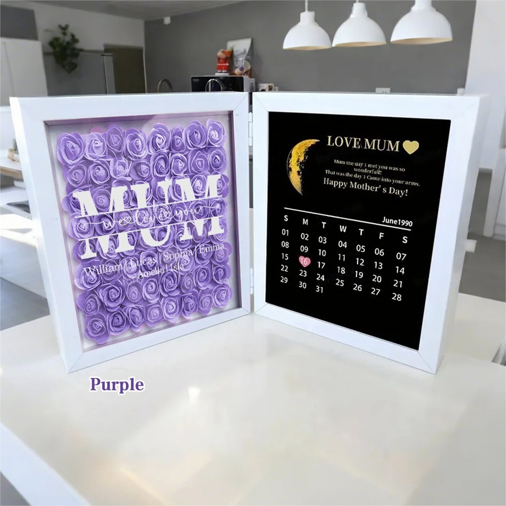 mum-we-love-you-with-real-moon-phase-anniversary-calendar-personalized-flower-shadow-box
