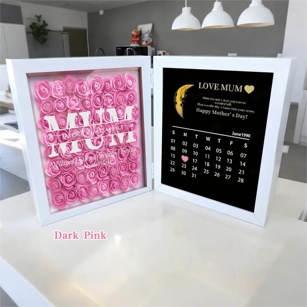 mum-we-love-you-with-real-moon-phase-anniversary-calendar-personalized-flower-shadow-box