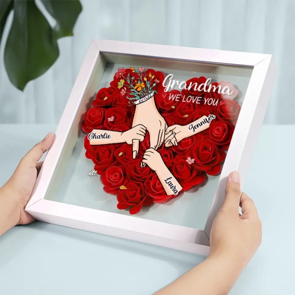 family-love-blooms-forever-custom-mothers-day-personalized-flower-shadow-box-with-led-light-personalized-gift-for-mom-grandma