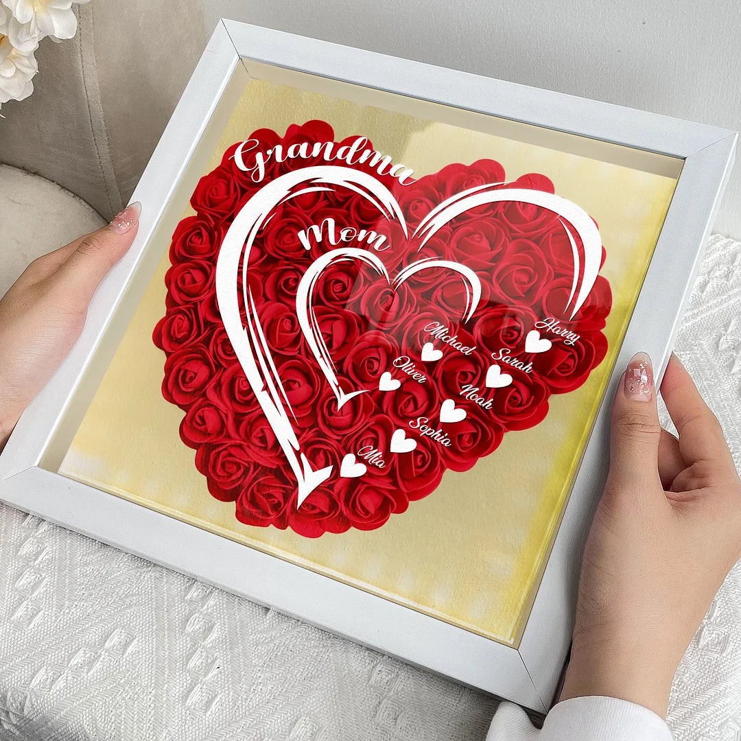 mom-grandma-hearts-custom-kids-names-personalized-flower-shadow-box-with-led-light-mothers-day-gifts