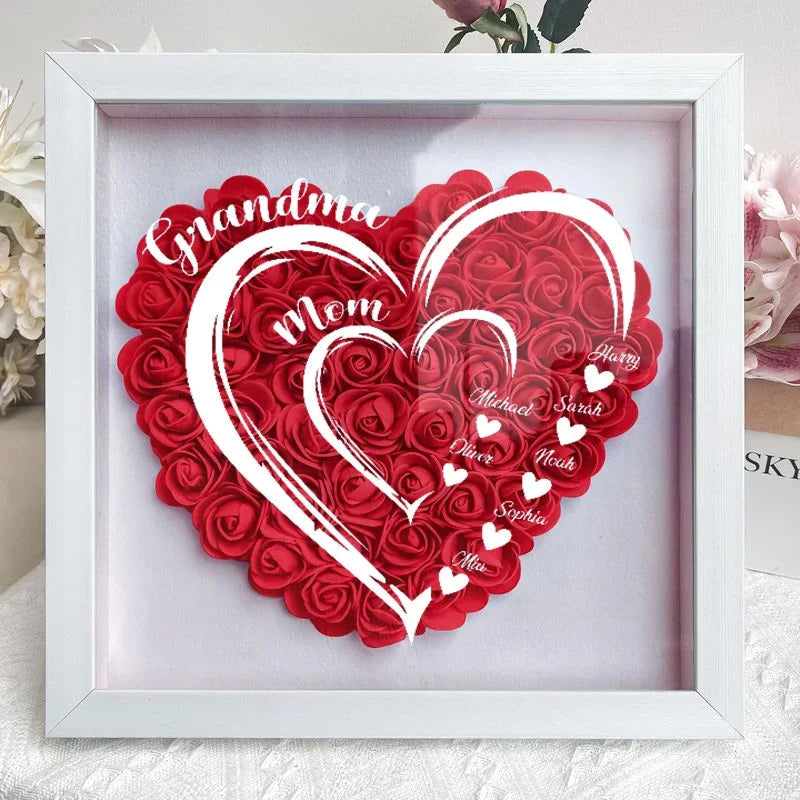 mom-grandma-hearts-custom-kids-names-personalized-flower-shadow-box-with-led-light-mothers-day-gifts