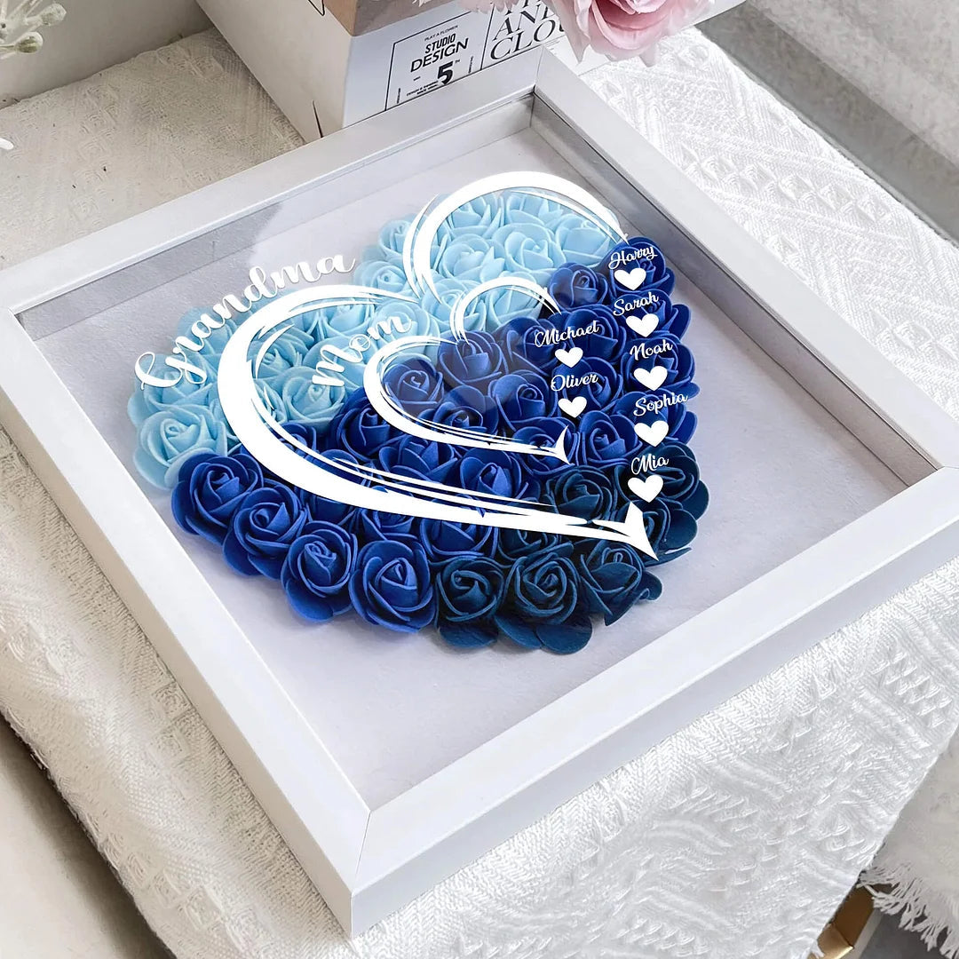 mom-grandma-hearts-custom-kids-names-personalized-flower-shadow-box-with-led-light-mothers-day-gifts