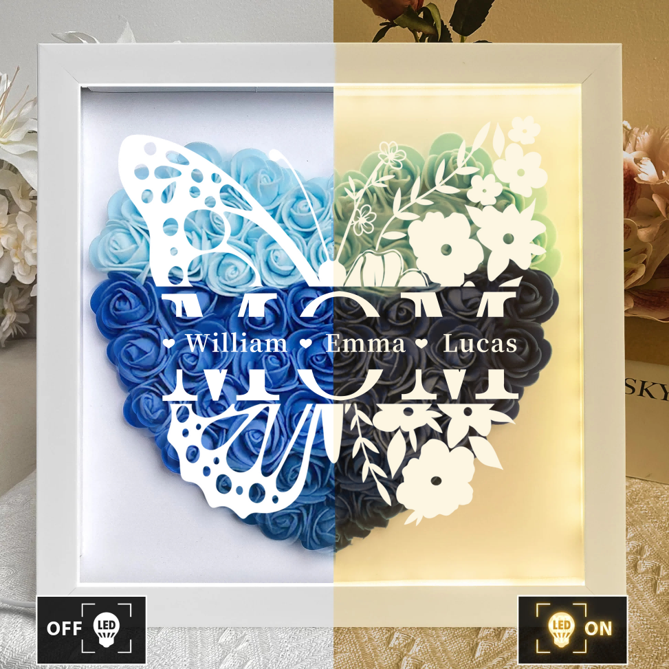 a-love-that-lives-on-personalized-flower-shadow-box-led-light-a-memorial-gift-with-butterflies-mothers-day-gifts