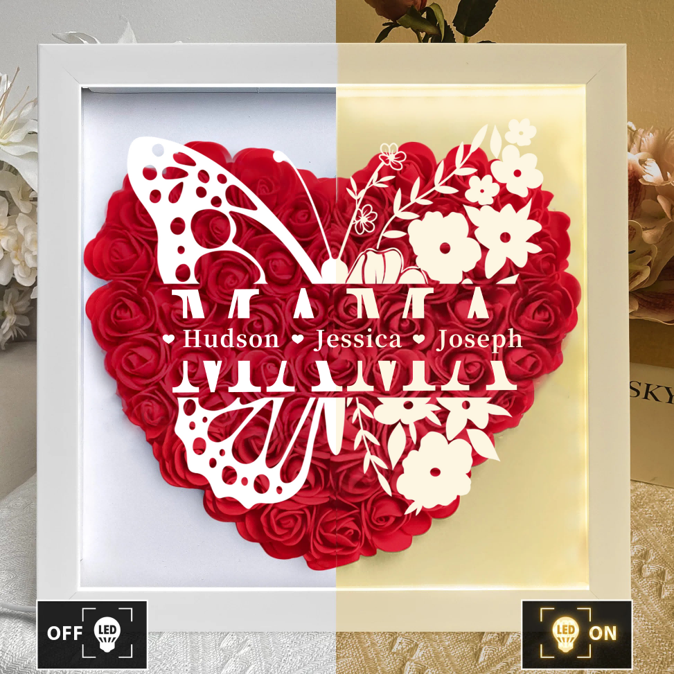 a-love-that-lives-on-personalized-flower-shadow-box-led-light-a-memorial-gift-with-butterflies-mothers-day-gifts