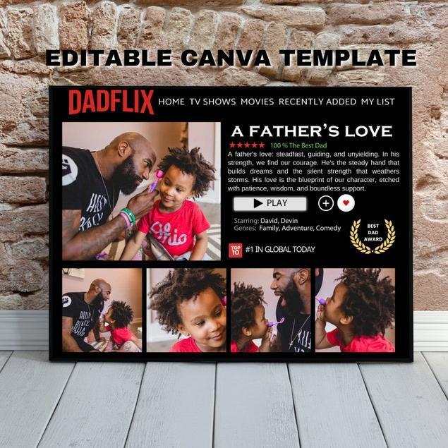 custom-dadflix-movie-dad-photo-frame-fathers-day-gift-best-dad-ever