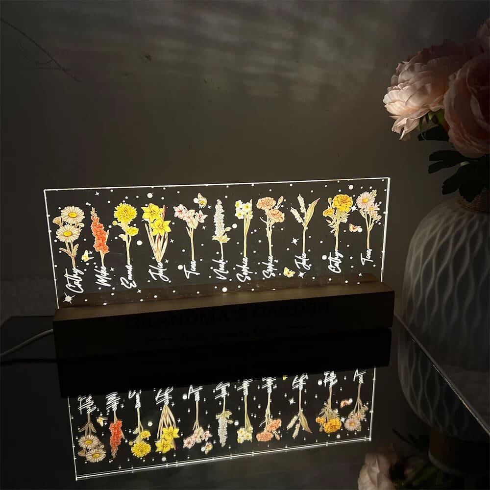 personalized-acrylic-birthday-month-flower-night-light-warm-gift-for-mothers-day
