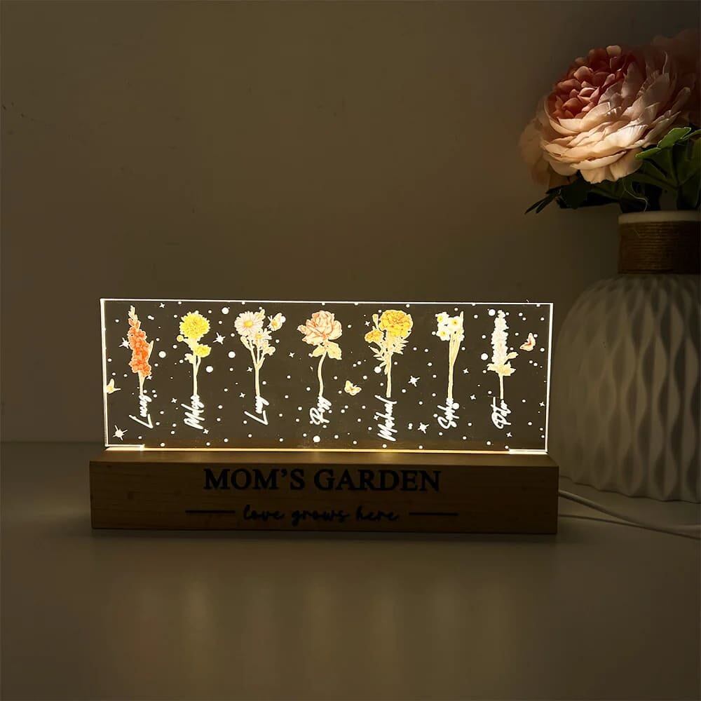 personalized-acrylic-birthday-month-flower-night-light-warm-gift-for-mothers-day
