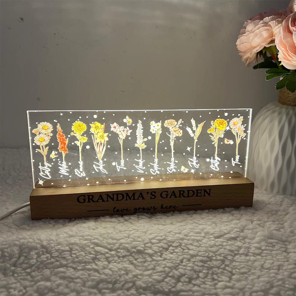 personalized-acrylic-birthday-month-flower-night-light-warm-gift-for-mothers-day