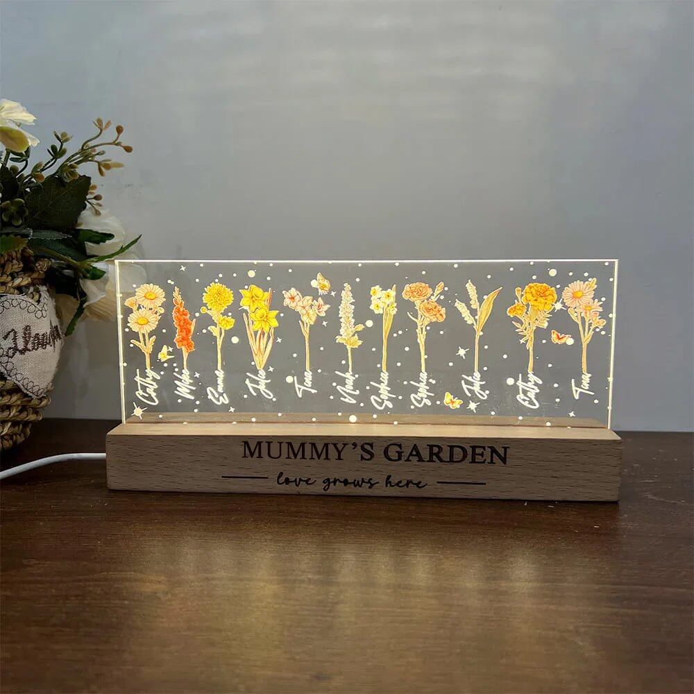 personalized-acrylic-birthday-month-flower-night-light-warm-gift-for-mothers-day
